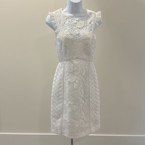 NWT Lilly Pulitzer White Floral Lace Dress